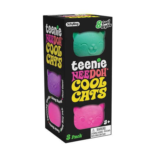 Teenie NeeDoh Cool Cats (3 Pack)