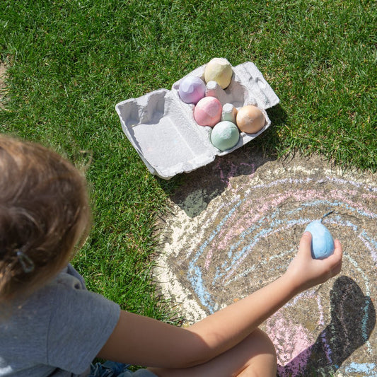 BigJigs Box of Chalk Eggs - Learning Resource