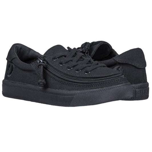 Billy Footwear (Toddlers) - Low Top Black Canvas shoes - Footwear