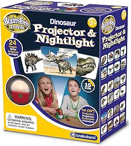 Brainstorm Toys Dinosaur Night Light and Projector - Sensory Equipment