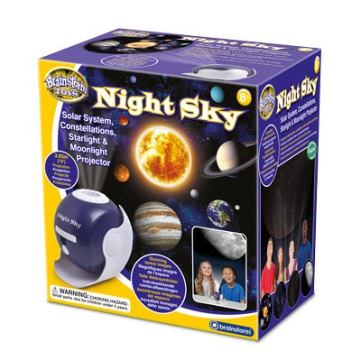 Brainstorm Toys Night Sky – Solar System Projector - Sensory Equipment