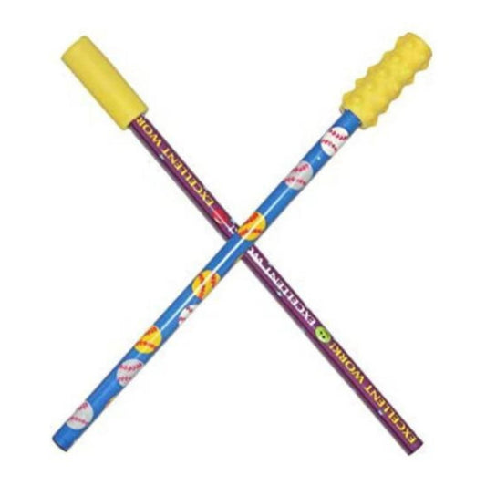 Chew Stixx Pen / Pencil Toppers - Twin Pack - Chewing