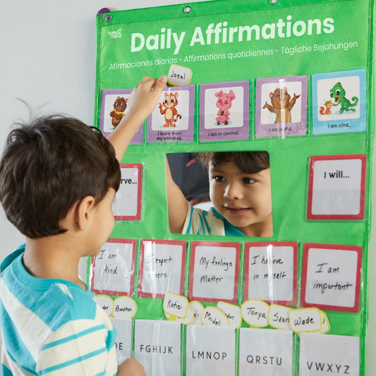 Daily Affirmations Pocket Chart - Sensory Toys