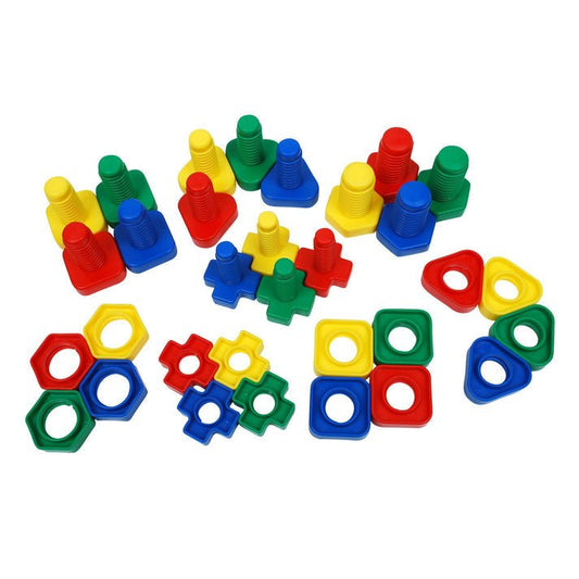 EDX Education Nuts and Bolts 32pk - Sensory Toys