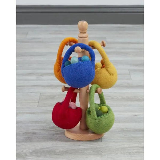 Felt Bags and Balls (5 pack) - Sensory Toys