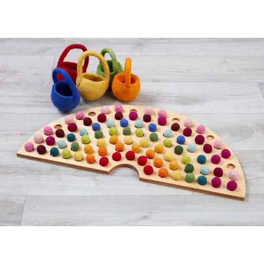 Felt Ball Rainbow Maker - Sensory Toys