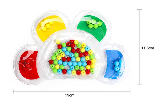 Flower Bead Matching FIdget Puzzle - Sensory Toys