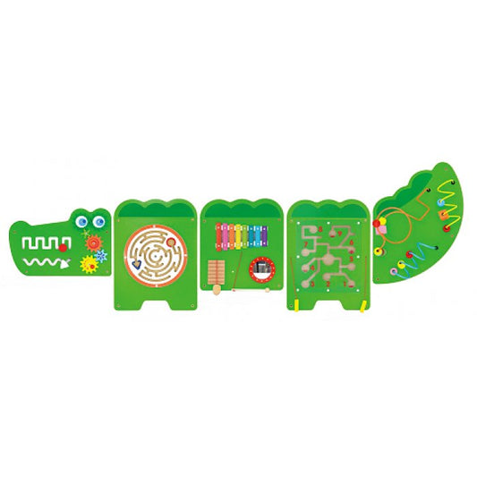 Large Crocodile Sensory Wall Panel - Sensory Toys