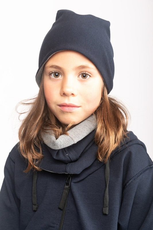 SAM Sensory - Reversible Cotton Beanie - Daytime Clothing