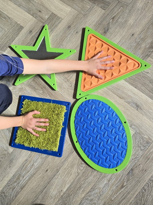 Set of 9 Tactile Shapes - Sensory Equipment