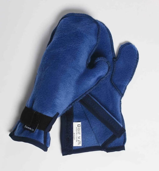 Side Opening Fleece Mittens - Wheelchair Clothing