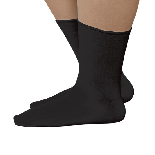 SmartKnit - Adult Seamless Sensitivity Socks - Extra Wide Crew - Footwear