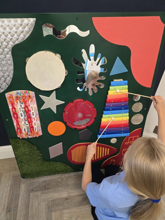 Tactile and Musical Wall Panel - Sensory Equipment