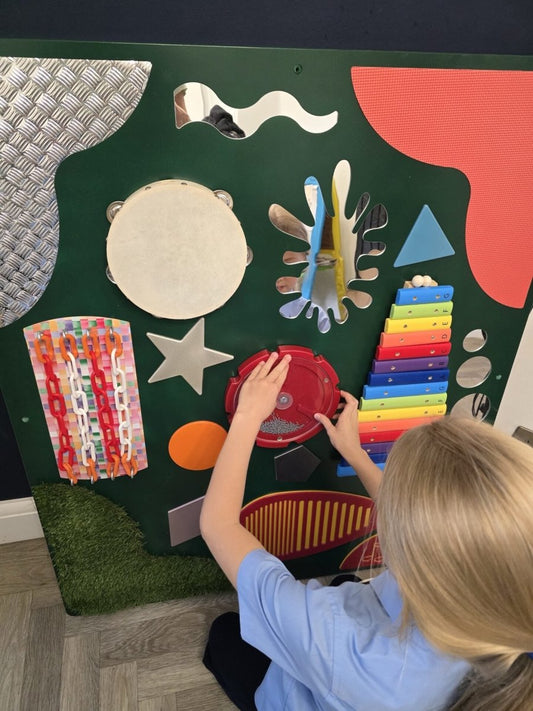 Tactile and Musical Wall Panel - Sensory Equipment