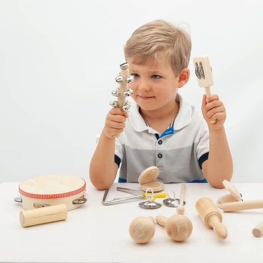 TickiT Percussion Set 16pk - Sensory Toys