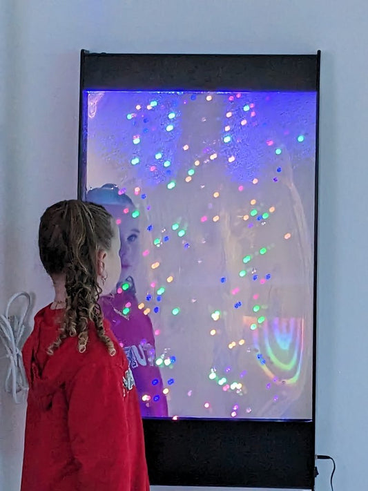 Wall Hanging Glow Bead Cascade - Sensory Equipment