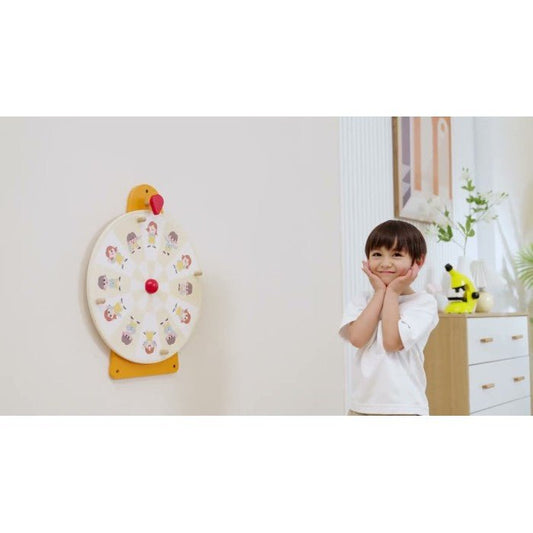 Wooden Wall Movement & Facial Expressions - Sensory Toys