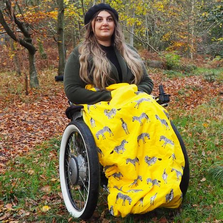 Adult fleece-lined wheelchair cosy - Buggies & Accessories