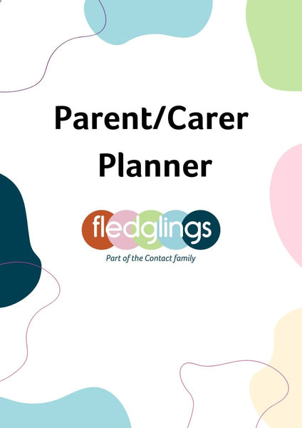 Parent Carer Planner 2024 And 2025 | Fledglings