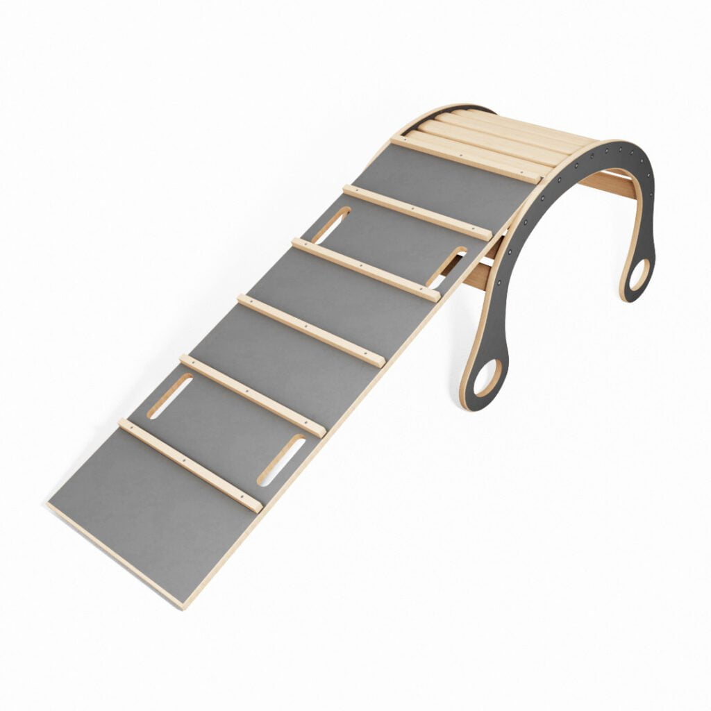 Wooden Rocker With A Ladder- Good Wood | Fledglings